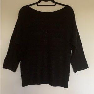 SOHO knit black sweater